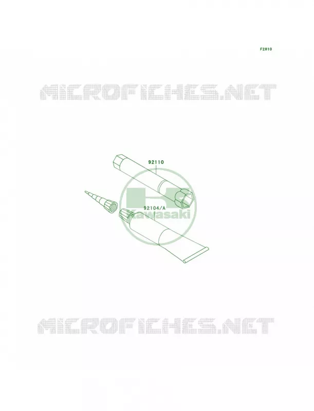 Owner's Tools Kawasaki MOTOS 140 2009 KLX140  KLX140A9F