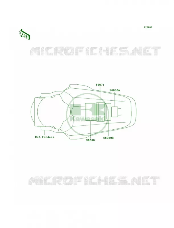 LabelsD9FA Kawasaki MOTOS 100 2009 KX100 Monster Energy  KX100D9FA