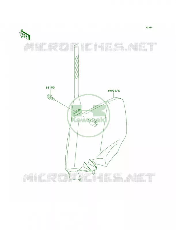 Accessory Kawasaki MOTOS 100 2005 KX100  KX100-D5