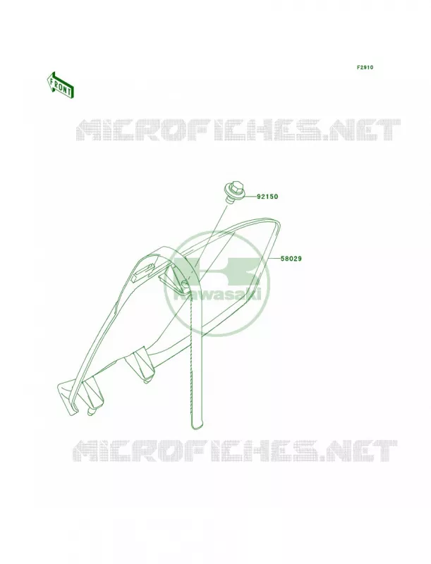 Accessory Kawasaki MOTOS 250 2004 KX250  KX250-M2