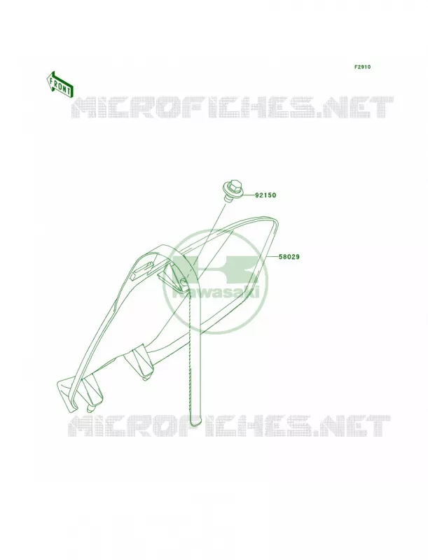 Accessory Kawasaki MOTOS 250 2004 KX250F  KX250-N1