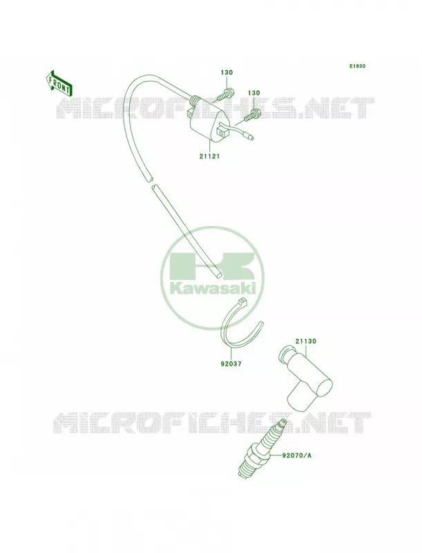 Ignition System Kawasaki MOTOS 60 2001 KX60  KX60-B17