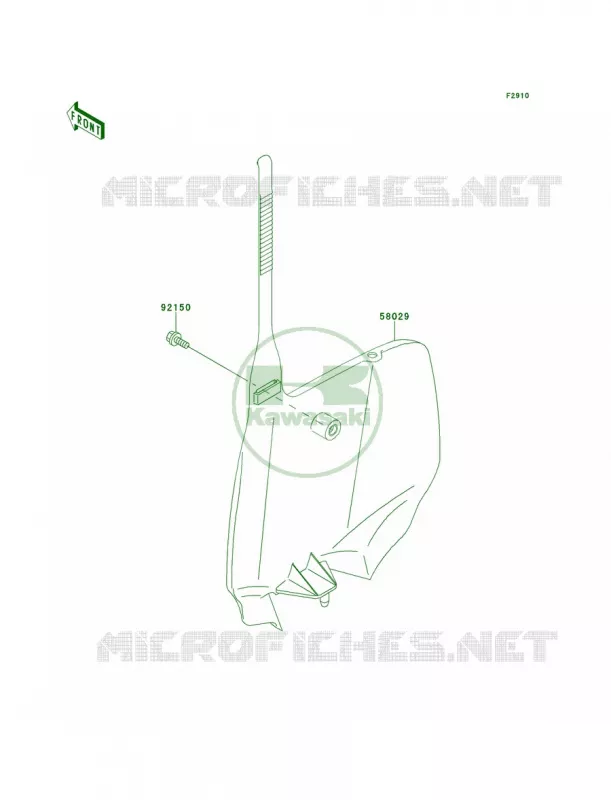 Accessory Kawasaki MOTOS 100 2000 KX100  KX100-C3