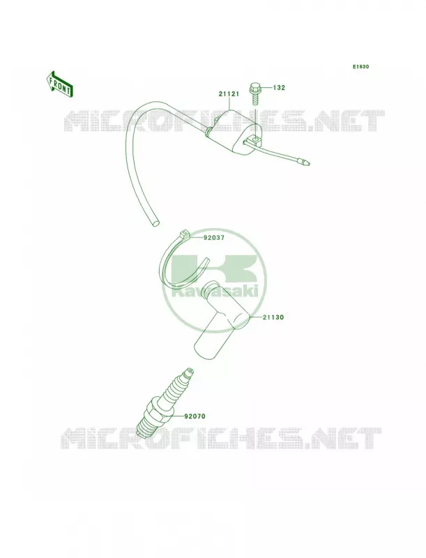 Ignition System Kawasaki MOTOS 100 2000 KX100  KX100-C3