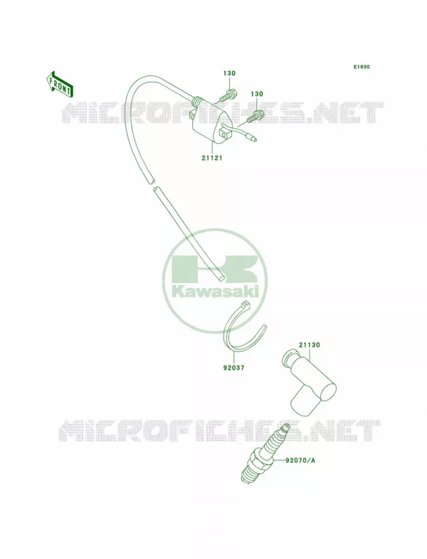Ignition System Kawasaki MOTOS 60 2000 KX60  KX60-B16
