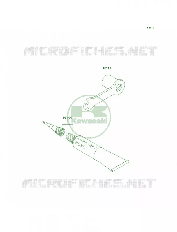 Owner's Tools Kawasaki MOTOS 65 2000 KX65  KX65-A1