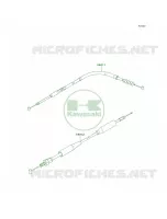 Cables pour Kawasaki KX500 1999