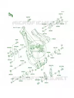 Frame Fittings pour Kawasaki KX500 1999