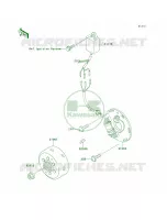 Generator pour Kawasaki KX500 1999