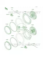 WheelsTires pour Kawasaki KX500 1999