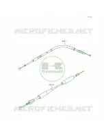 Cables pour Kawasaki KX500 1993