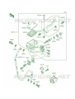 Front Master CylinderKX500 E6E7E8 pour Kawasaki KX500 1993