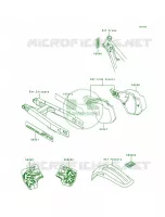 LabelsKX500 E6 pour Kawasaki KX500 1993