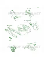 LabelsKX500 E7 pour Kawasaki KX500 1993