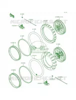 WheelsTires pour Kawasaki KX500 1993