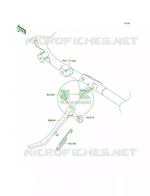 Stands Kawasaki MOTOS 1700 2013 Vulcan 1700 Voyager ABS  VN1700BDF