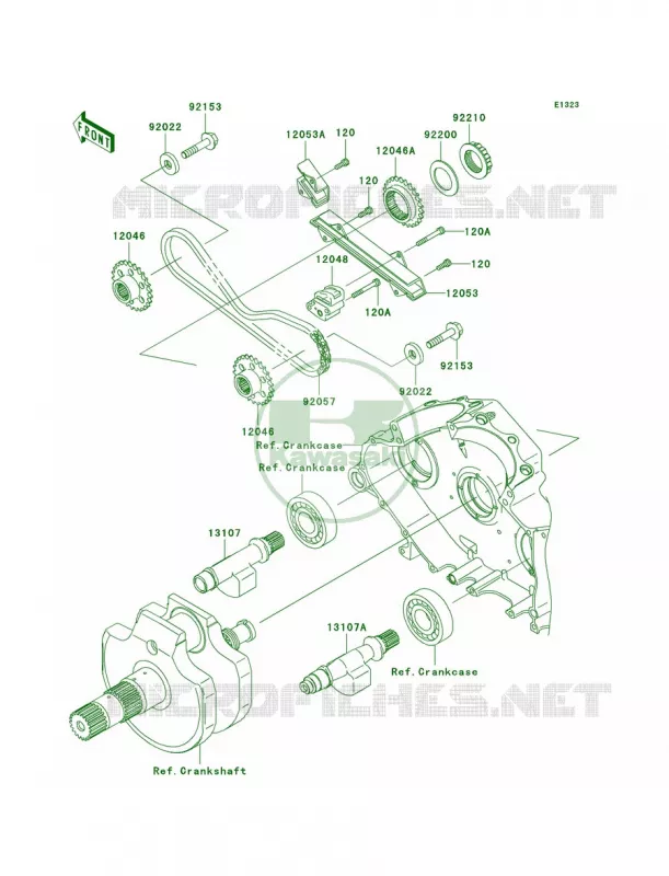 Balancer Kawasaki MOTOS 2000 2010 Vulcan 2000 Classic LT  VN2000JAF