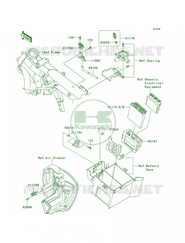 Fuel Injection Kawasaki MOTOS 1700 2010 Vulcan 1700 Voyager  VN1700AAF