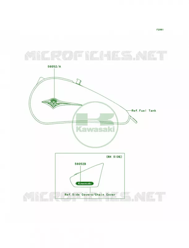 DecalsC7F-C9F Kawasaki MOTOS 900 2009 Vulcan 900 Custom  VN900C9F