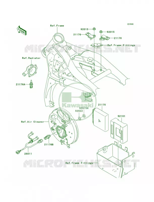 Fuel Injection Kawasaki MOTOS 1600 2008 Vulcan 1600 Mean Streak  VN1600B8F