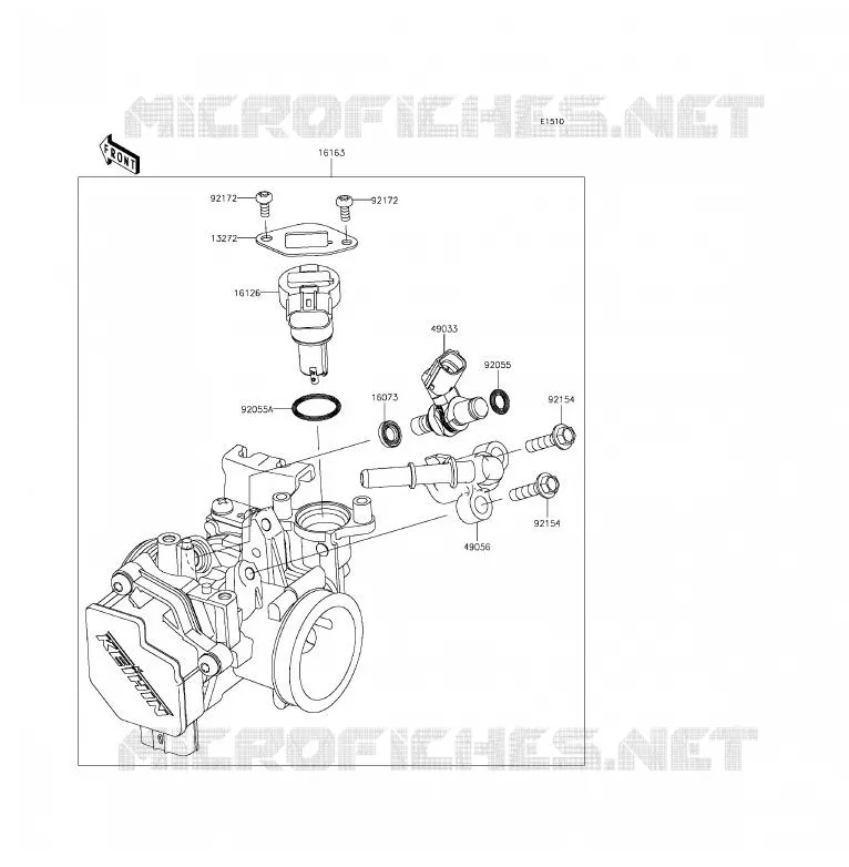 CARBU Kawasaki MOTOS 250 2015 Z250SL ABS  BR250FFS