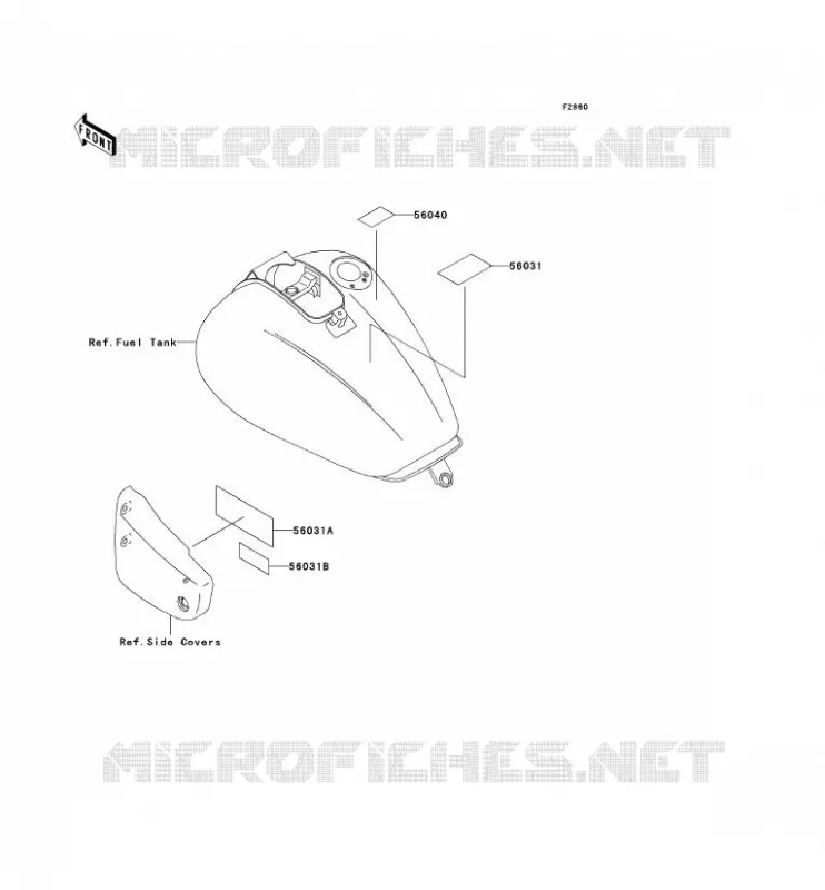LABEL Kawasaki MOTOS 1500 1997 VN1500 CLASSIC  VN1500-D2A