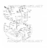 RESERVOIR CARBURANT pour Kawasaki JET SKI 900 STX 2003