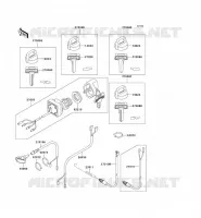 CONTACTEUR pour Kawasaki KFX300 2001
