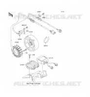 G&Eacute;N&Eacute;RATEUR pour Kawasaki KFX300 2001