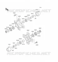 MOYEU AVANT pour Kawasaki KFX300 2001