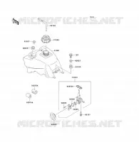 RESERVOIR CARBURANT pour Kawasaki KFX300 2003