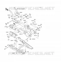 BRAS OSCILLANT pour Kawasaki KFX300 2004