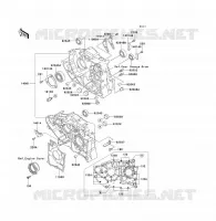 CARTER MOTEUR(S) pour Kawasaki KFX300 2004