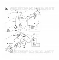 D&Eacute;MARREUR pour Kawasaki KFX300 2004