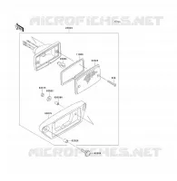FEUX ARRI&Egrave;RE(S) pour Kawasaki KFX300 2004