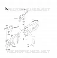REPOSE PIED pour Kawasaki KFX300 2004