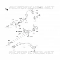 SELECTEUR pour Kawasaki KFX300 2004