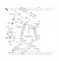 SUSPENSION pour Kawasaki KFX300 2004