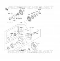 VILEBREQUIN pour Kawasaki KFX300 2004