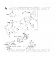 PROTECTION(S) pour Kawasaki KLF300 1992