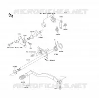 SELECTEUR pour Kawasaki KLF300 1992