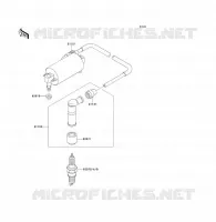 SYSTEME D&acute;ALLUMAGE pour Kawasaki KLF300 1992