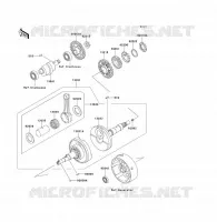 VILEBREQUIN pour Kawasaki KLF300 1992