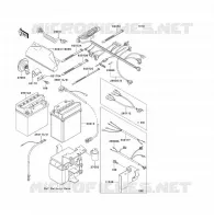 CHASSIS EQUIPMENT ELECTRIQUE pour Kawasaki KLF300 1994