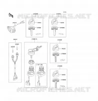 CONTACTEUR pour Kawasaki KLF300 1994