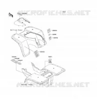 LABEL pour Kawasaki KLF300 1994