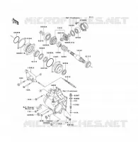 PIGNON CONIQUE AVANT pour Kawasaki KLF300 1994
