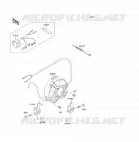 REFROIDISSEMENT pour Kawasaki KLF300 1994