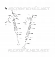 SOUPAPE pour Kawasaki KLF300 1994