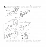 VILEBREQUIN pour Kawasaki KLF300 1994